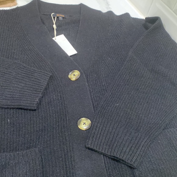 Quince Baby Alpaca-Wool Oversized Cardigan - Picture 6 of 12